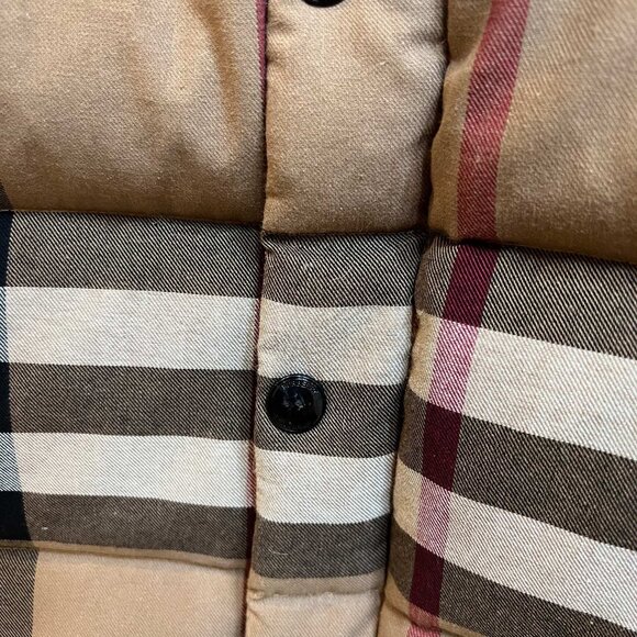 New Burberry - Archive Check puffer jacket - Picture 6 of 9